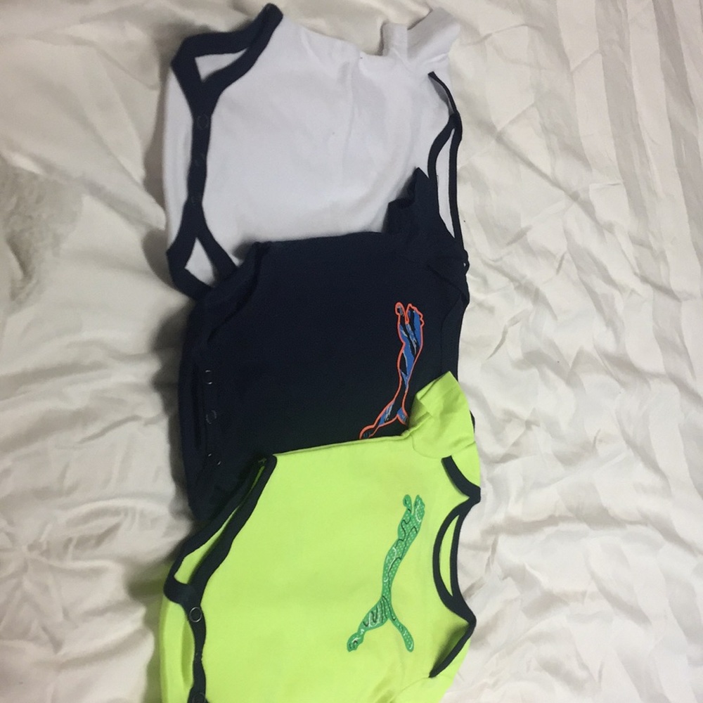 Puma infant boys 3-6 month onesie